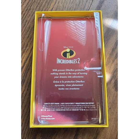 Galaxy S9+ OtterBox Clear Series Pixar Disney Incredibles 2 Case Elastigirl, NEW - Picture 6 of 6